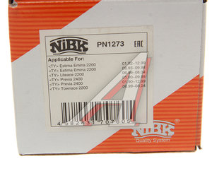 Изображение 5, PN1273 Колодки тормозные TOYOTA Estima (90-99) передние (4шт.) NIBK