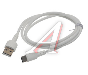 Изображение 1, BX30 white Кабель USB Type C 1м белый BOROFONE