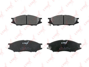 Изображение 2, BD3409 Колодки тормозные NISSAN Almera (99-08) передние (4шт.) LYNX