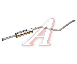 Изображение 1, RAL029 Резонатор RENAULT DACIA Logan нержавеющая сталь CBD