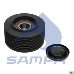 Изображение 1, 054.203 Ролик натяжной КАМАЗ-ЕВРО-5 SAMPA