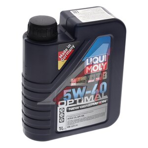 Изображение 2, 39032 Масло моторное OPTIMAL New Generation 5W40 синт.1л LIQUI MOLY