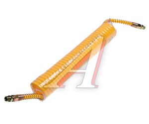 Изображение 1, AM-36-007 Шланг пневматический витой М16 L=7.5м (желтый) АВТОМАГНАТ