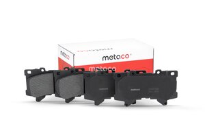 Изображение 6, 3000-630 Колодки тормозные TOYOTA Land Cruiser (300) (21-) передние (4шт.) METACO