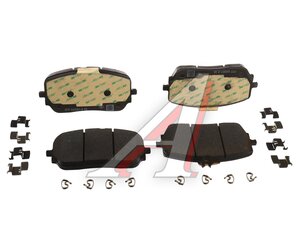 Изображение 1, A0004216302 Колодки тормозные MERCEDES GLE (W167) передние (4шт.) OE