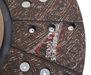 Изображение 5, 1601200LE352XZ-AM001-MX Диск сцепления JAC N120 КАМАЗ Компас-12 MOVELEX