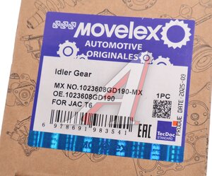 Изображение 4, 1023608GD190-MX Ролик ГРМ JAC T6 обводной MOVELEX