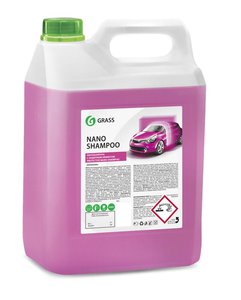 Изображение 1, 136102 Шампунь с полиролью 5кг Nano Shampoo GRASS