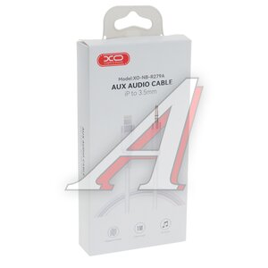 Изображение 2, NB-R279A White Переходник iPhone (5-) на jack 3.5 белый XO