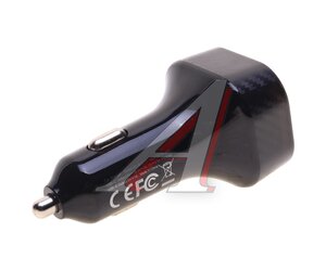 Изображение 3, BCC17 Black Устройство зарядное в прикуриватель с трансмиттером (bluetooth, hands free) черное XO