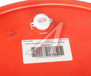 Изображение 2, 801906 Антифриз зеленый -40C 220кг/216.5л G11 Euro SINTEC