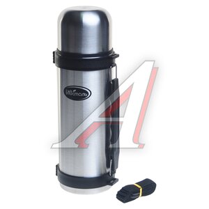 Изображение 1, NY-1200-2 Термос 1.2л узкая горловина,  с кнопкой сталь BIOSTAL