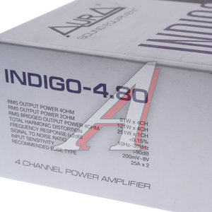 Изображение 5, INDIGO-4.80 Усилитель автомобильный 4х80Вт AURA