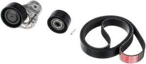 Изображение 2, K037PK1685XS Ремкомплект ремня NISSAN Qashqai (10-) 7PK1684 (ремень, натяжитель, ролик) GATES