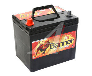 Изображение 1, 6СТ60(1) P60 69 D23R Аккумулятор BANNER Power Bull 60А/ч