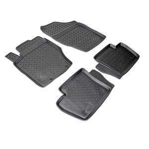 Изображение 1, NPL-Po-14-14 Коврик салона CITROEN C4 (04-) полиуретан 4шт. NORPLAST