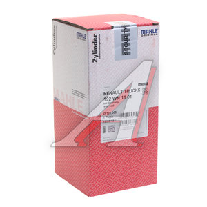 Изображение 4, 592WN1101 Гильза цилиндра RENAULT Midlum дв.MIDR06.02.26 d=102.00 MAHLE