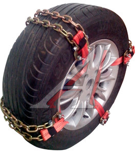 Изображение 1, В-1 Браслет противоскольжения R13-R16 ширина 165-195мм в сумке 4шт. ВЕЗДЕХОД