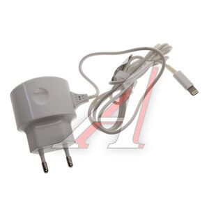 Изображение 1, SLTC1000S8PINIPHW Устройство зарядное в розетку кабель iPhone VERTEX