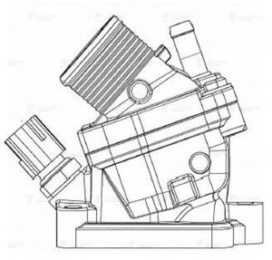 Изображение 3, LT1093 Термостат VOLVO S80 (99-06) LUZAR