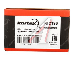 Изображение 5, KIC196 Катушка зажигания CHERY Tiggo 7 KORTEX