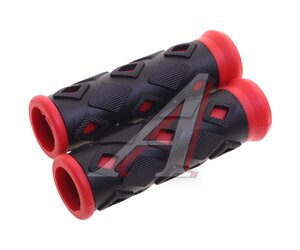 Изображение 2, SZ-113B Грипсы 100мм с барендами красные NEW VISION
