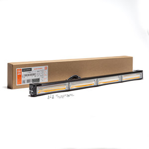 Изображение 1, AE24W-4COB-1S Балка светодиодная 12/24V 24Вт кронштейн стробоскоп 1 стор.(4 блока COB) AVTOELECTRICA