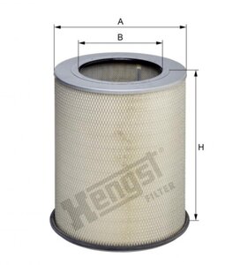 Изображение 2, E420L Фильтр воздушный VOLVO 12FM, 12FH HENGST