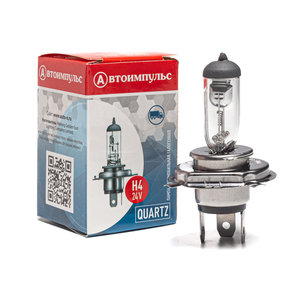Изображение 1, Н4 24-100/90 Лампа 24V H4 100/90W P43t IMPULS