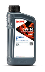 Изображение 1, 20005-0010-99 Масло моторное HIGHTEC SYNT RS D1 0W16 синт.1л ROWE