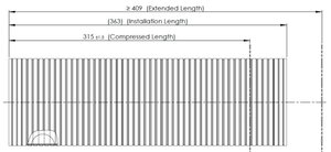 Изображение 3, 49133 Гофра MAN выхлопной системы (d=111 L=330) (нерж.) DINEX