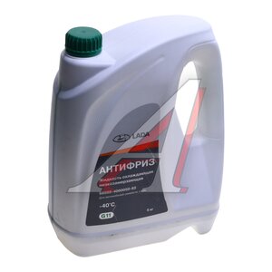 Изображение 1, 88888-4000050-82 Антифриз зеленый -40C 5л G11 АвтоВАЗ