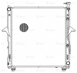 Изображение 4, LRC08136 Радиатор KIA Sorento (06-) охлаждения двигателя LUZAR