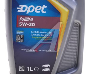 Изображение 3, 601368769 Масло моторное FULLLIFE 5W30 синт.1л OPET