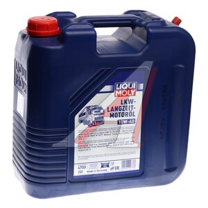 Изображение 2, 4733 Масло моторное LKW-LANGZEIT-BASIC 10W40 синт.20л LIQUI MOLY