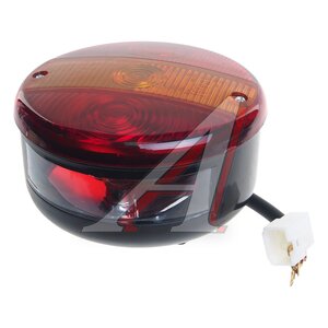 Изображение 2, TB01.A038001 Фонарь габаритный задний универсальный круглый левый (с подсв.ном.знака) TANGDE