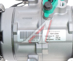 Изображение 5, KCH1223GW Компрессор HYUNDAI Starex H-1 (09-) (2.5) кондиционера KRAUF
