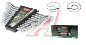 Изображение 1, RF-5121HD Набор ключей комбинированных 8, 10-17, 19, 22, 24мм динамических 12 предметов с держателем ROCKFORCE