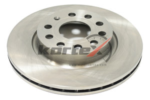 Изображение 5, KD0199 Диск тормозной VW Golf 5 AUDI A3, SKODA Octavia передний (1шт.) KORTEX