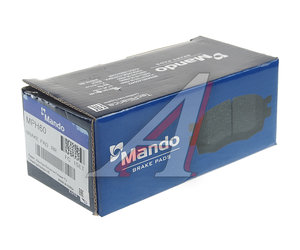 Изображение 2, MPH60 Колодки тормозные HYUNDAI Tucson (16-) задние (4шт.) MANDO