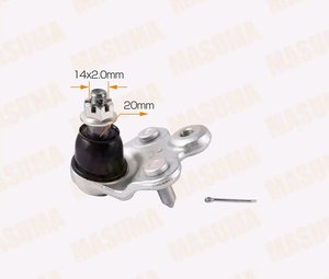 Изображение 2, MB-9704L Опора шаровая HONDA Civic 4D (06-12) левая MASUMA