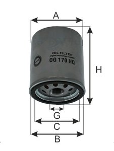 Изображение 2, OG170HQ Фильтр масляный FAW Besturn X80 (10-) GOODWILL