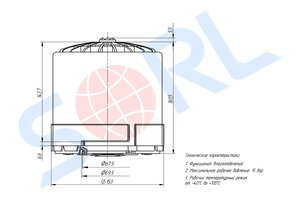 Изображение 8, 35135000050 Фильтр осушителя RENAULT VOLVO (картридж пластиковый,  болты,  уплотнения) SORL