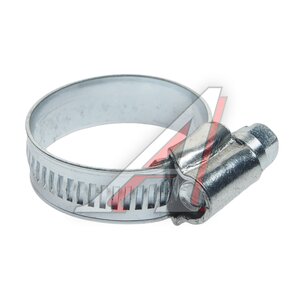 Изображение 2, KR-H54505 Хомут ленточный 016-027мм (9.7мм) червячный W1 KORUDA