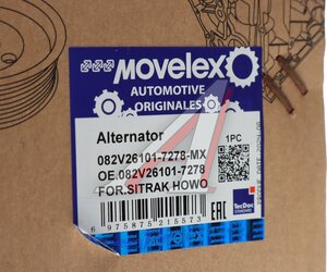 Изображение 6, 082V261017278-MX Генератор SITRAK HOWO MOVELEX