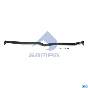 Изображение 1, 097.762-01 Тяга рулевая SCANIA продольная L=1921мм SAMPA