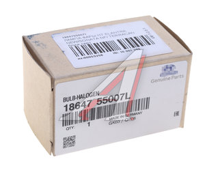 Изображение 3, 18647-55007L Лампа 12V 55W HYUNDAI Elntra, i30 KIA Rio головного света OE