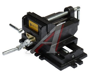 Изображение 2, ER-191100 Тиски 100мм (4") станочные чугунные с винтовыми механизмами ЭВРИКА