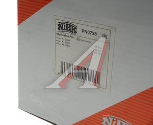 Изображение 3, PN0728 Колодки тормозные AUDI 4 (15-) передние (4шт.) NIBK