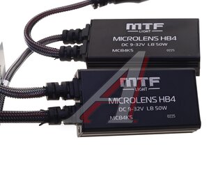 Изображение 4, MCB4K5 Лампа светодиодная 12V HB4 P22d с линзой бокс (2шт.) MTF